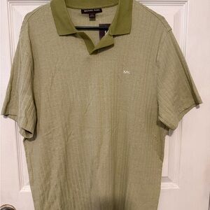 Michael Kors Sage Green Men's Polo Shirt